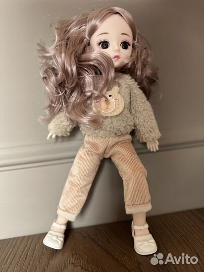 Кукла коллекционная шарнирная 30 см