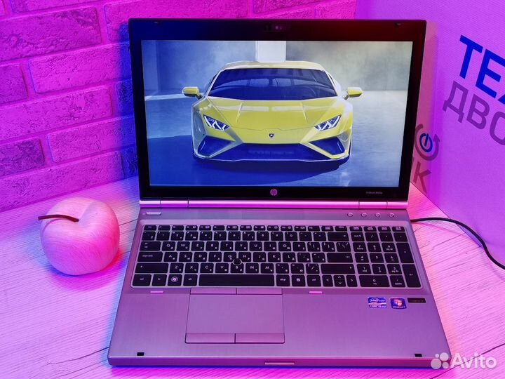 Ноутбук HP EliteBook 8560p 8/128гб