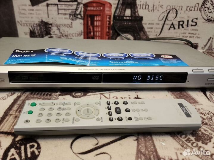 DVD плеер sony DVP-NS36