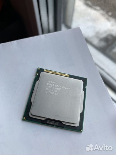 Процессор intel core i3 2100