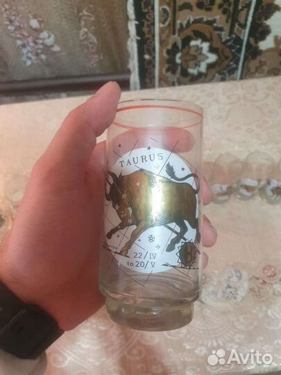 Стаканы тонкое стекло СССР 