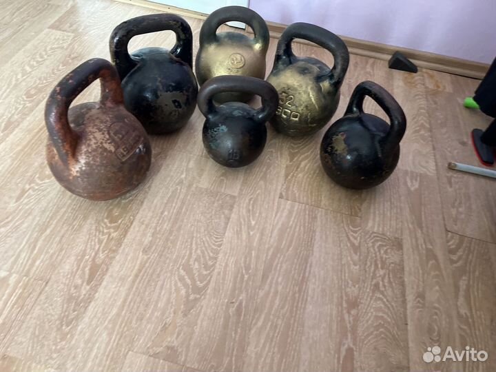 Гири 8, 16, 32 кг