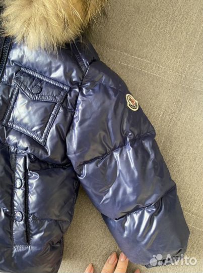 Зимний комбинезон костюм Moncler монклер 86