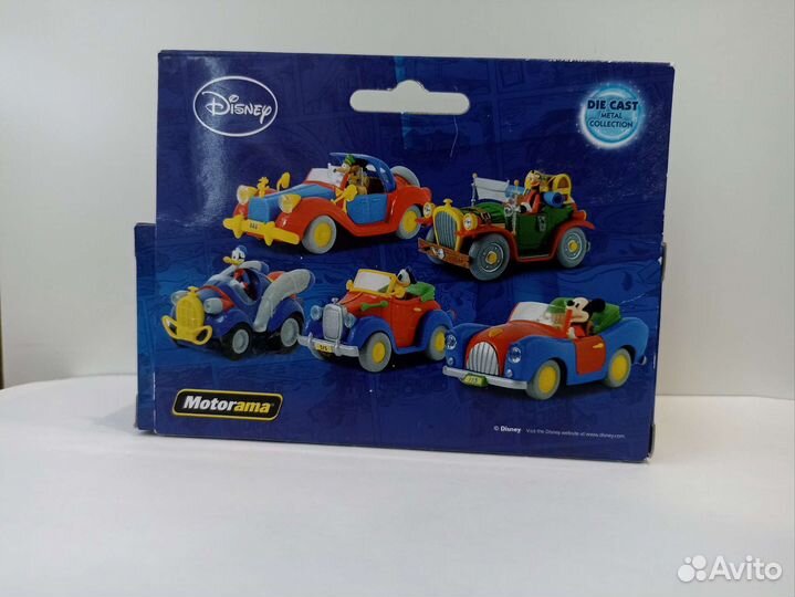 Коллекционная металлическая машинка Disney Гуфи