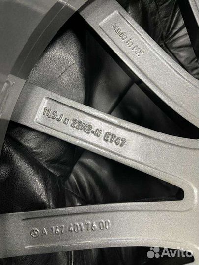 Оригинальные диски Mersedes GLS R22