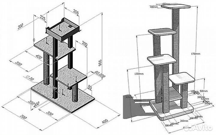 Когтеточка столбик для кошки своими руками