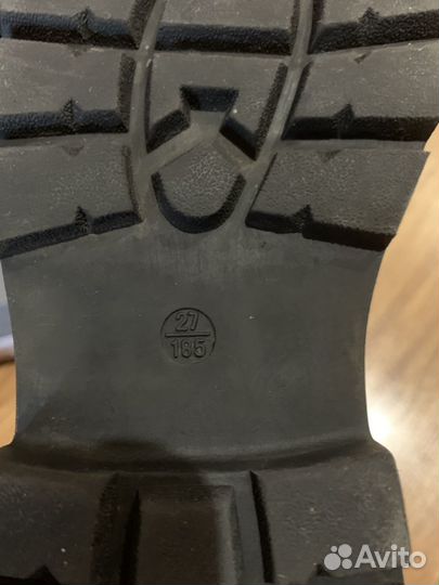 Ботинки демисезонные для девочки 27 размер