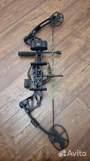 Блочный лук Man Kung MK-CBA5 Thorns (черный, PKG)