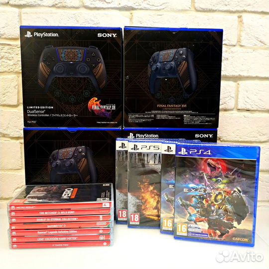 Лот под заказ / Опт Игры PS4 PS5 Nintendo