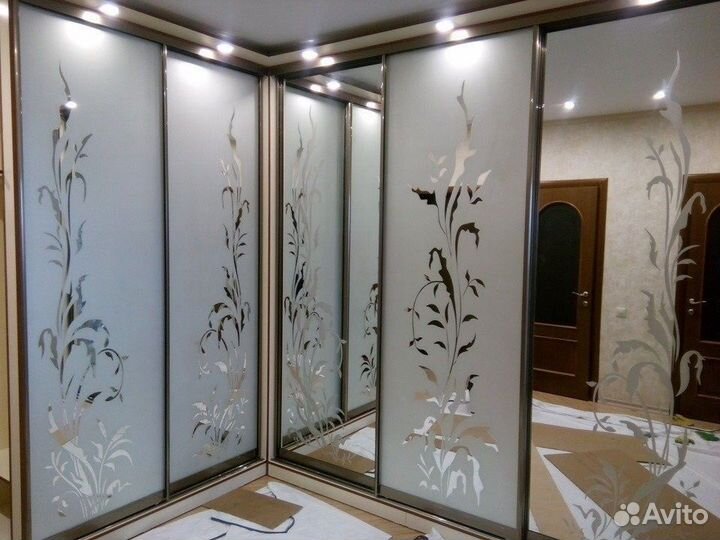 Зеркало с рисунком 850 х 450