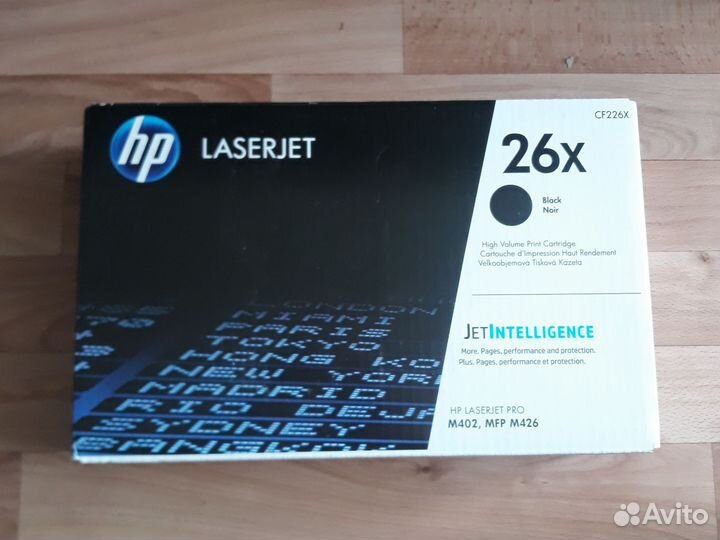 Картридж hp cf226x оригинальный запечатанный