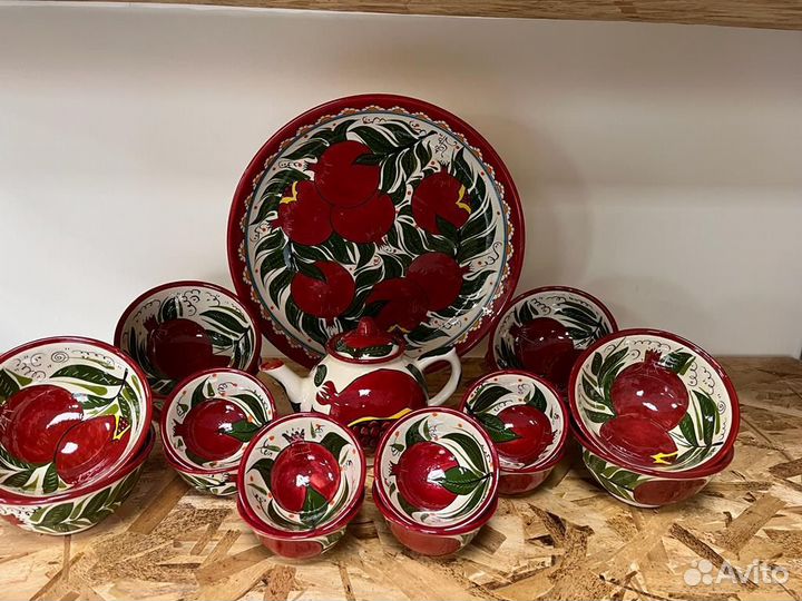 Узбекский чайный сервиз