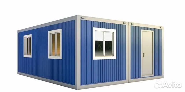 Офис из двух бытовок (обк08)