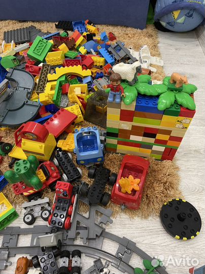 Ящик лего, железная дорога