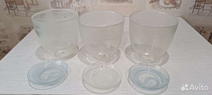 Горшок стеклянный