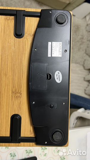 Весы напольные scarlett sc-2216