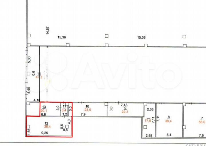 Торговая площадь, 28.7 м²
