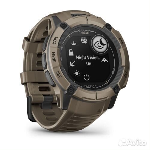 Garmin Instinct 2X Solar Tactical Edition Оливковы