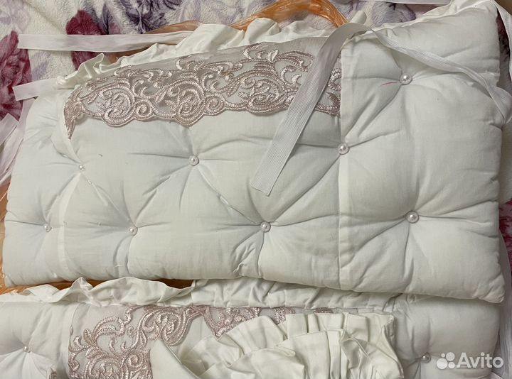 Бортики в детскую кроватку