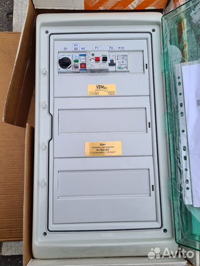 Щит управления вентиляцией