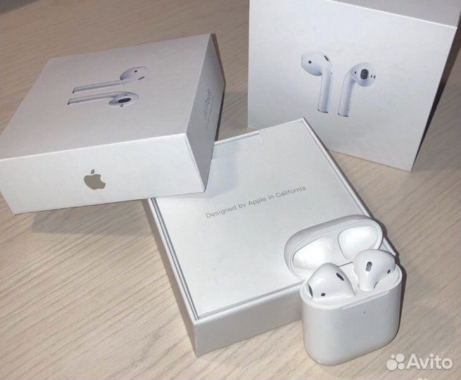 Новые наушники airpods 2, копия
