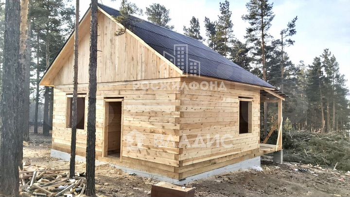 Дом 57 м² на участке 10 сот.