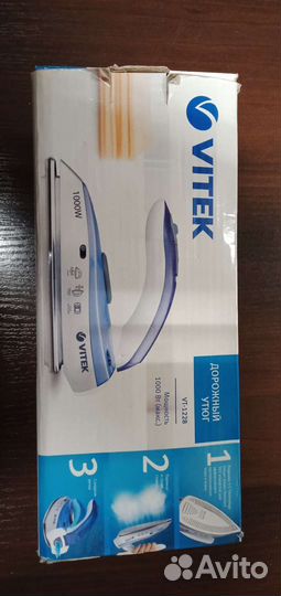 Утюг дорожный vitek VT-1228