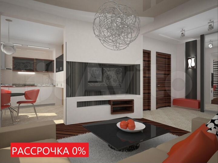 2-к. квартира, 63,5 м², 11/16 эт.