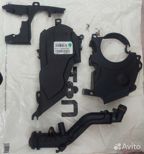 Распредвалы, постель гбц на ford Kuga 2.0 дизель