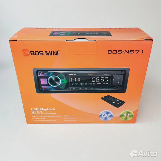 Автомагнитола процессорная BOS-mini BOS-N870 / 871