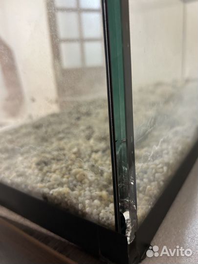 Аквариум с повреждениями 200л