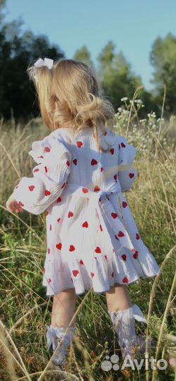 Платье из муслина