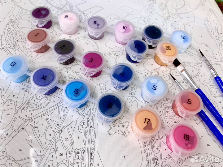 Картина по номерам New world 30х40