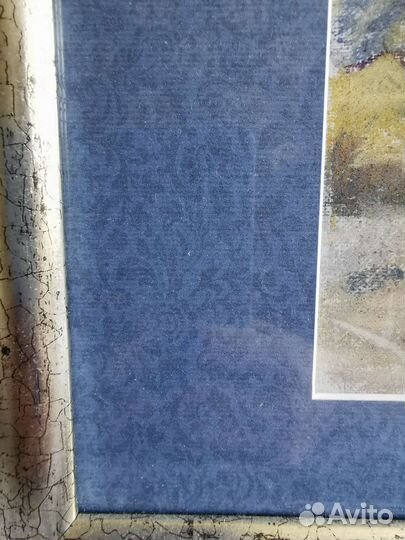 Морской пейзаж пастель картина