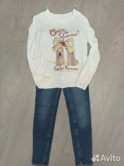 Вещи для девочки 134-140 пакетом