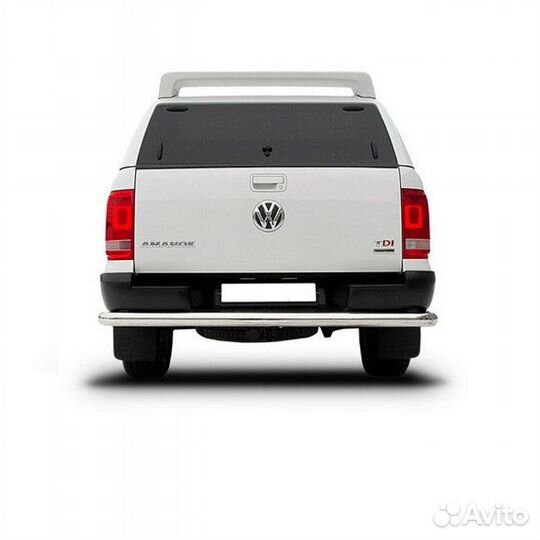 Защита заднего бампера Volkswagen amarok (2013)