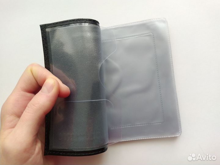 Кардхолдер натуральная кожа