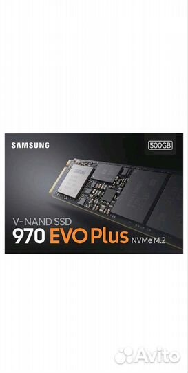 Ssd Samsung 970 evo plus 500gb new