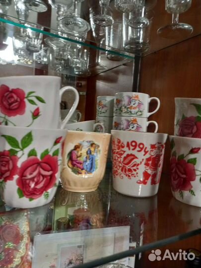 Сервиз кофейный.Чашки.Сахарница