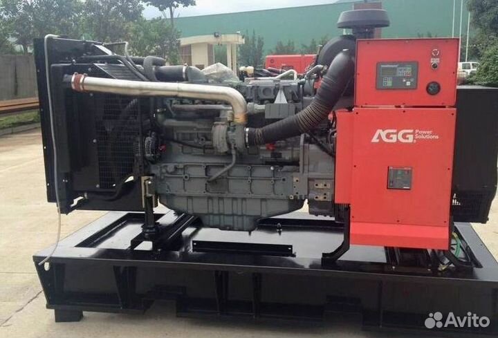 Дизельный генератор AGG 400кВт в кожухе