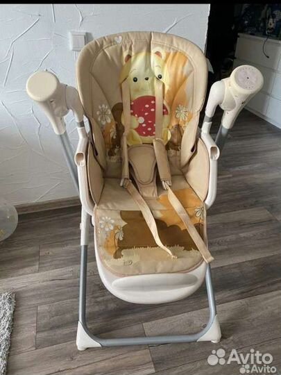 Стульчик для кормления Nuovita качели