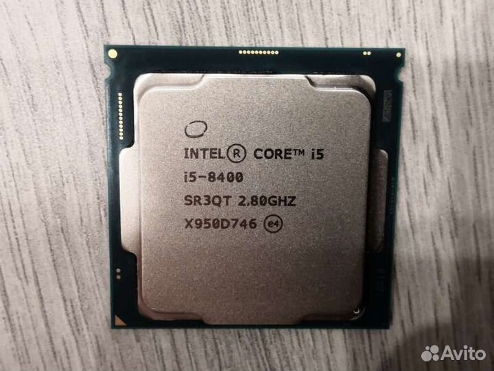 Процессор intel core i5 8400, комплект