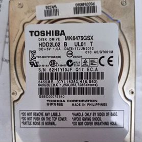 Жесткий диск toshiba