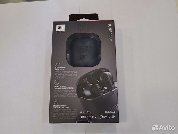 Блютуз наушники jbl tune 225 tws