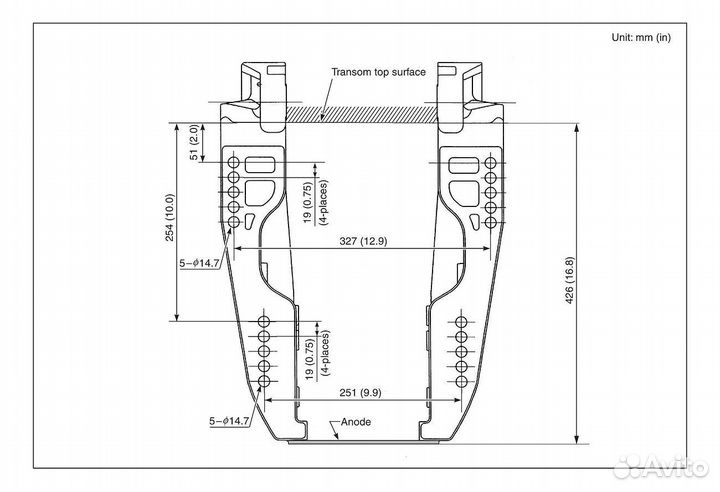 Лодочный мотор Suzuki DF300apxx