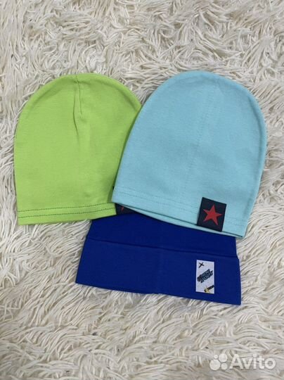 Шапка детская 3 штуки