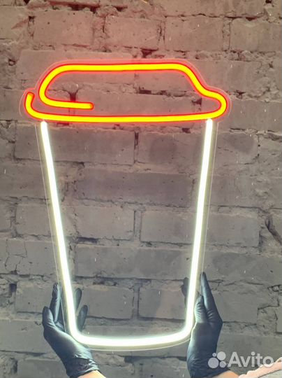 Неоновая вывеска с гарантией