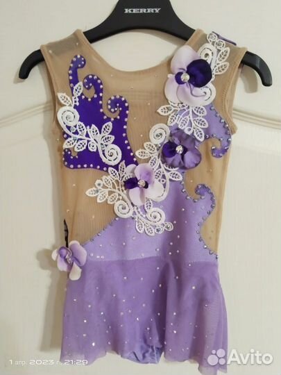 Купальник для худ.гимнастики, рост 110