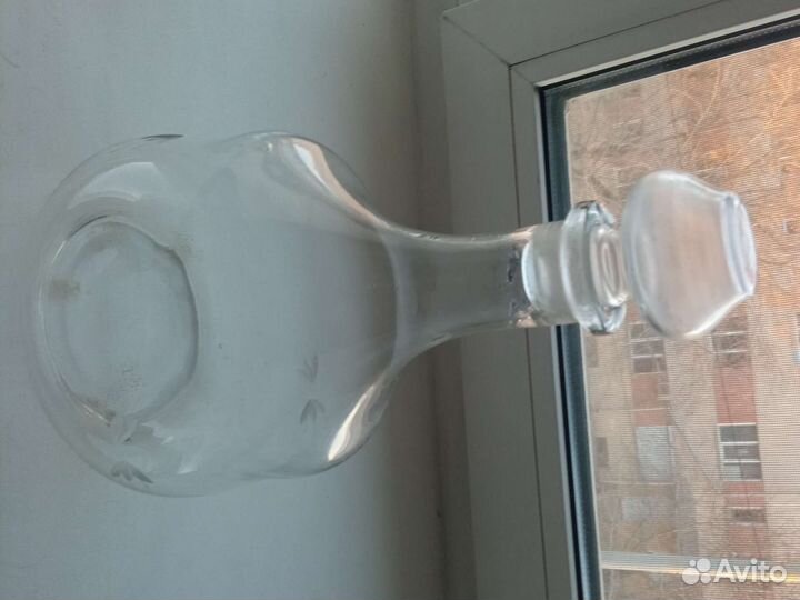 Графин стекло ссср,1,5 литра