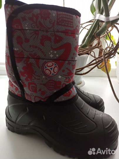 Сапоги резиновые утепленные